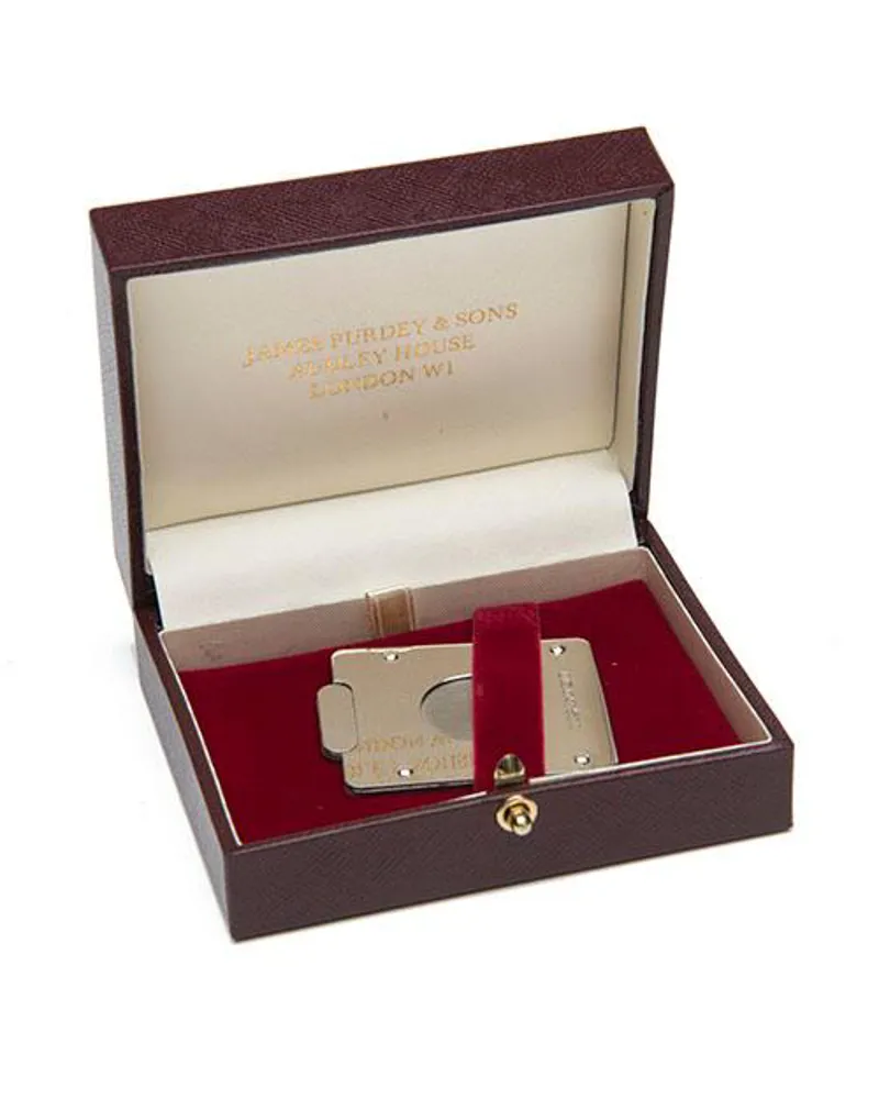 Purdey Silver Cigar Cutter